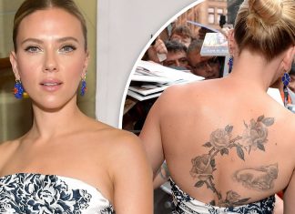 18 Amazing Dresses Of Scarlett Johansson That Reveal Her Tattoos